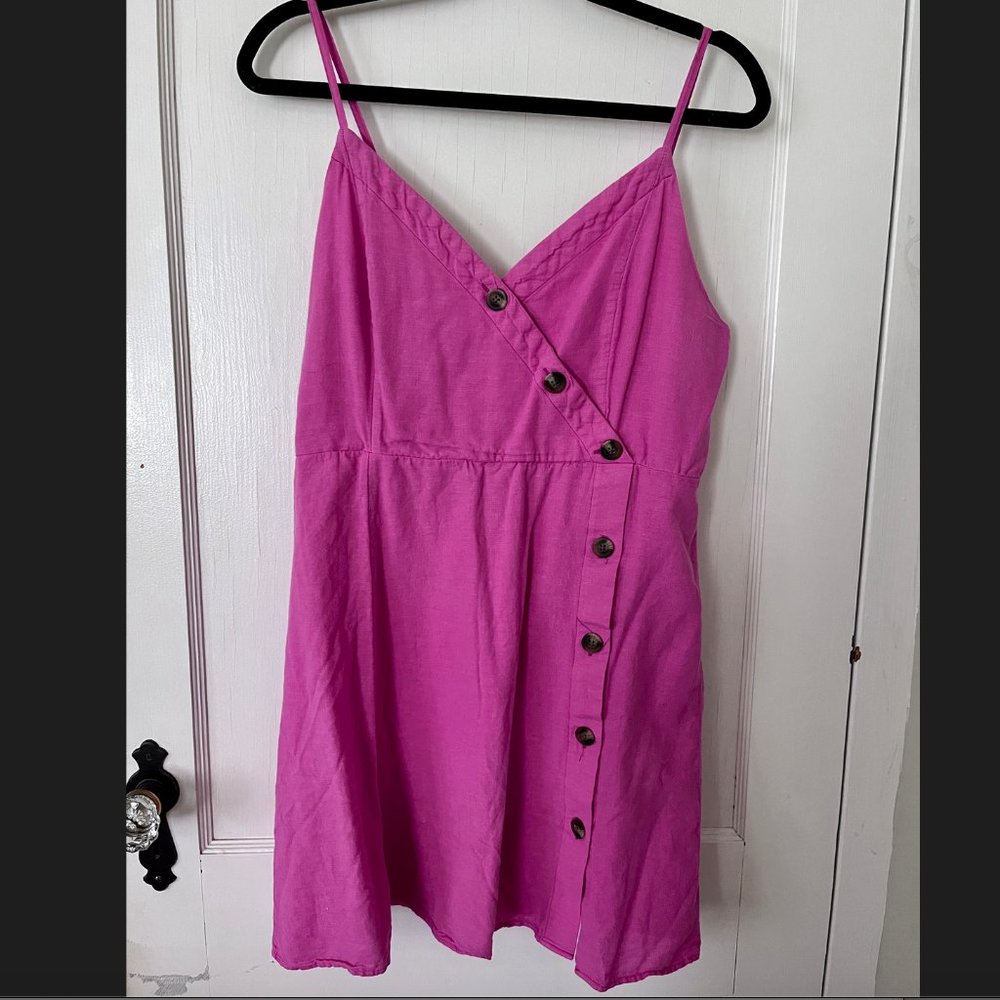 Hot Pink American Eagle Asymmetrical dress
